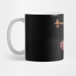 Padlock Heart, Love Mug